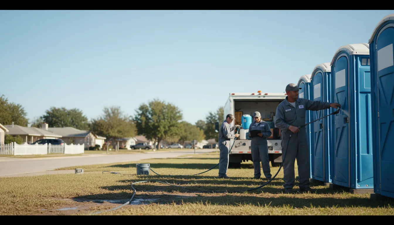 Long-Term Portable Toilet Rental in Bullard, TX near me